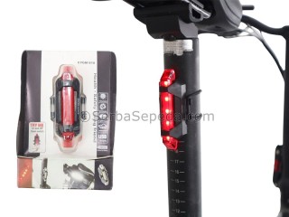 Taffled Lampu Belakang DC-918 15 Lumens USB
