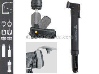 Topeak Mini Pump Peakini II PVC 90 PSI