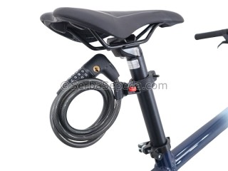 Polygon Spiral Lock With Key Number & Light