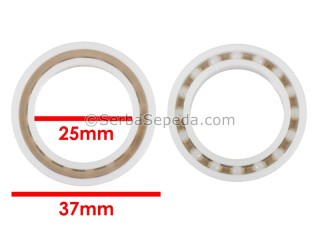 Strummer Bearing Ceramic Zirconia 6805-CE (25 x 37 x 7)