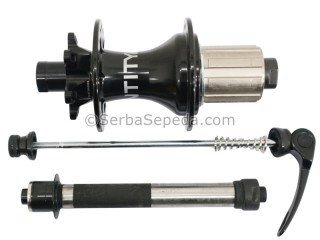 Entity Hub Rear 8-11 Speed 142 6 Bolt Thru Axle + Quick Release