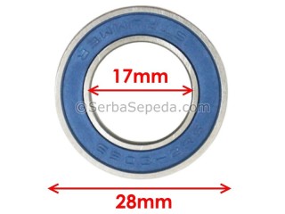 Strummer Bearing Ceramic 17287-2RS (28 x 17 x 7)
